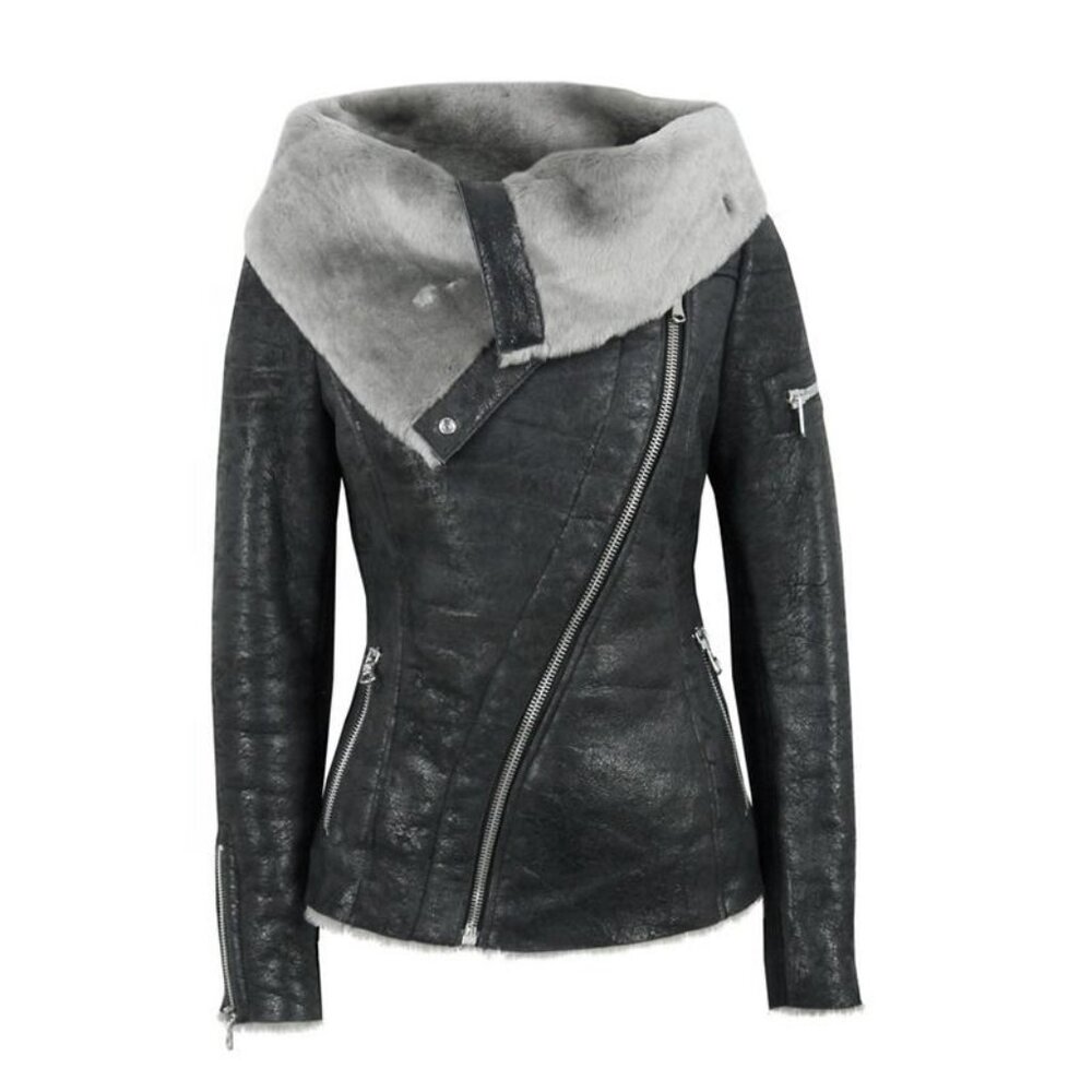 REX Fur leather Women's Jacket